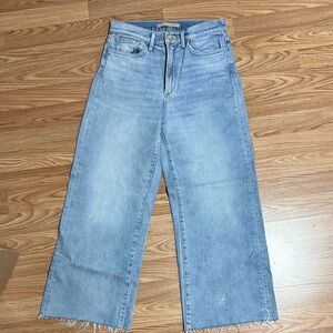 Joe's Jeans Light Blue Mia High Rise Flare & Wide Leg Women's Jeans